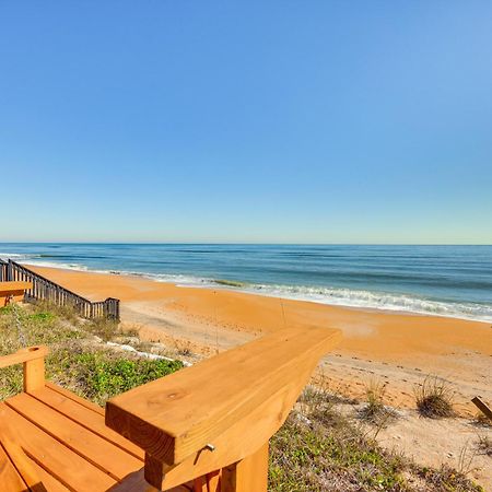 Oceanfront Oasis In Flagler Beach With Deck And Views! 外观 照片