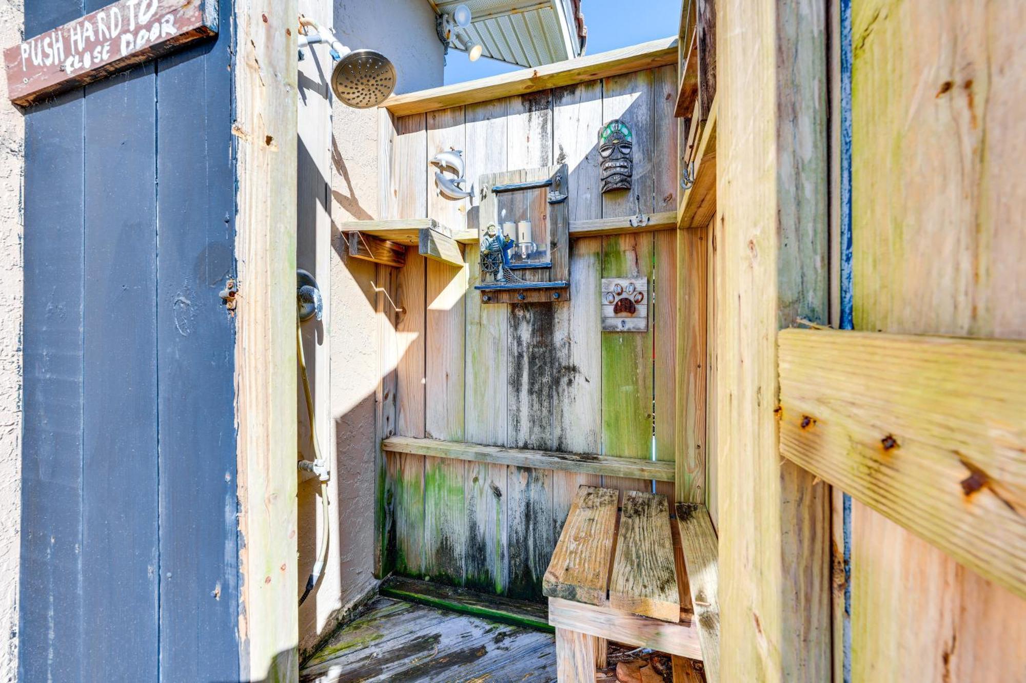 Oceanfront Oasis In Flagler Beach With Deck And Views! 外观 照片