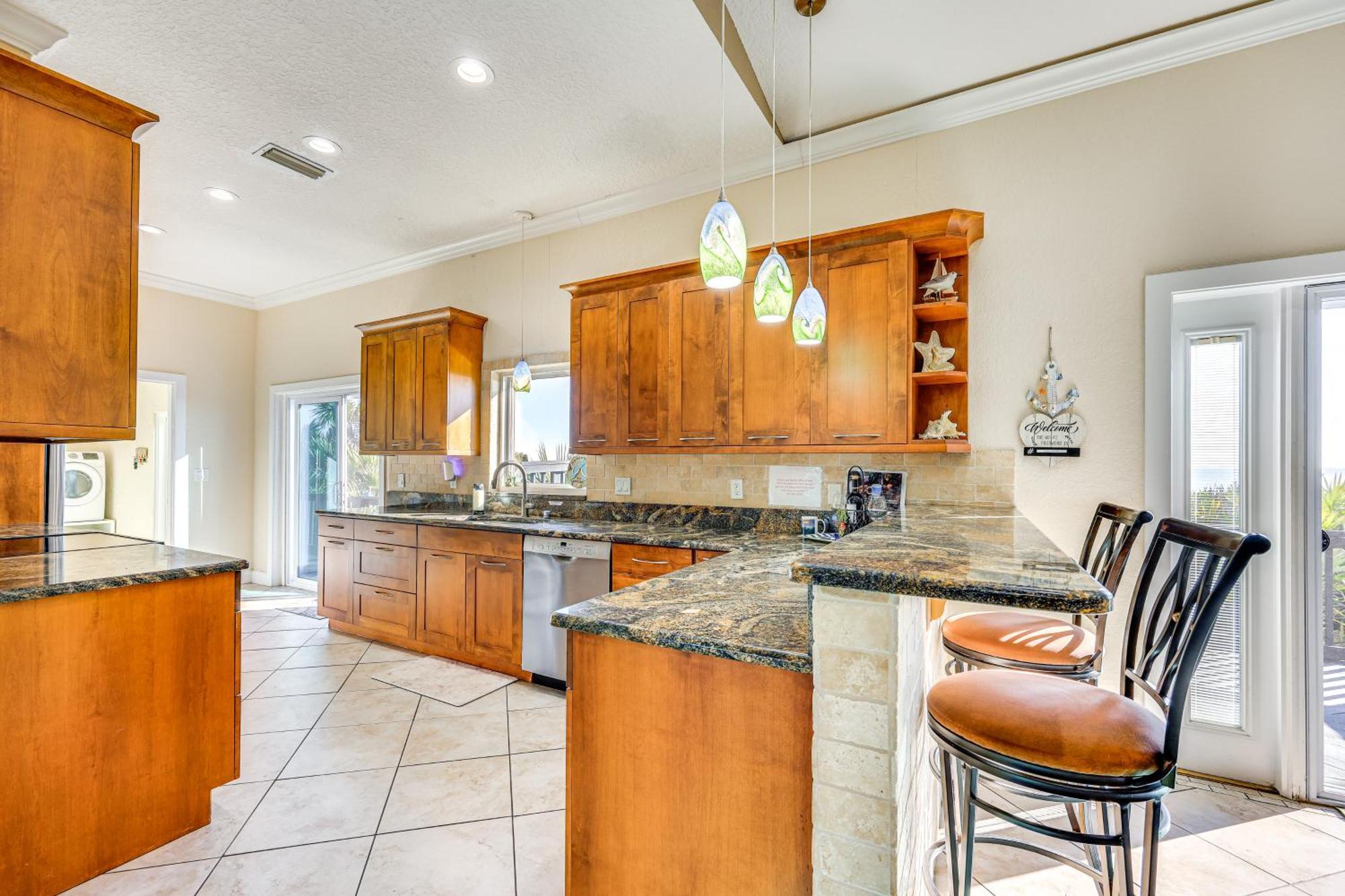 Oceanfront Oasis In Flagler Beach With Deck And Views! 外观 照片